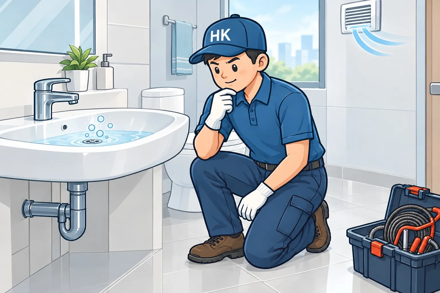 去水時渠口咕嚕咕嚕響：係咪就快塞？成因同處理